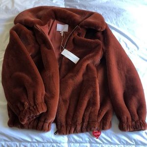Rebecca Taylor Faux Fur coat